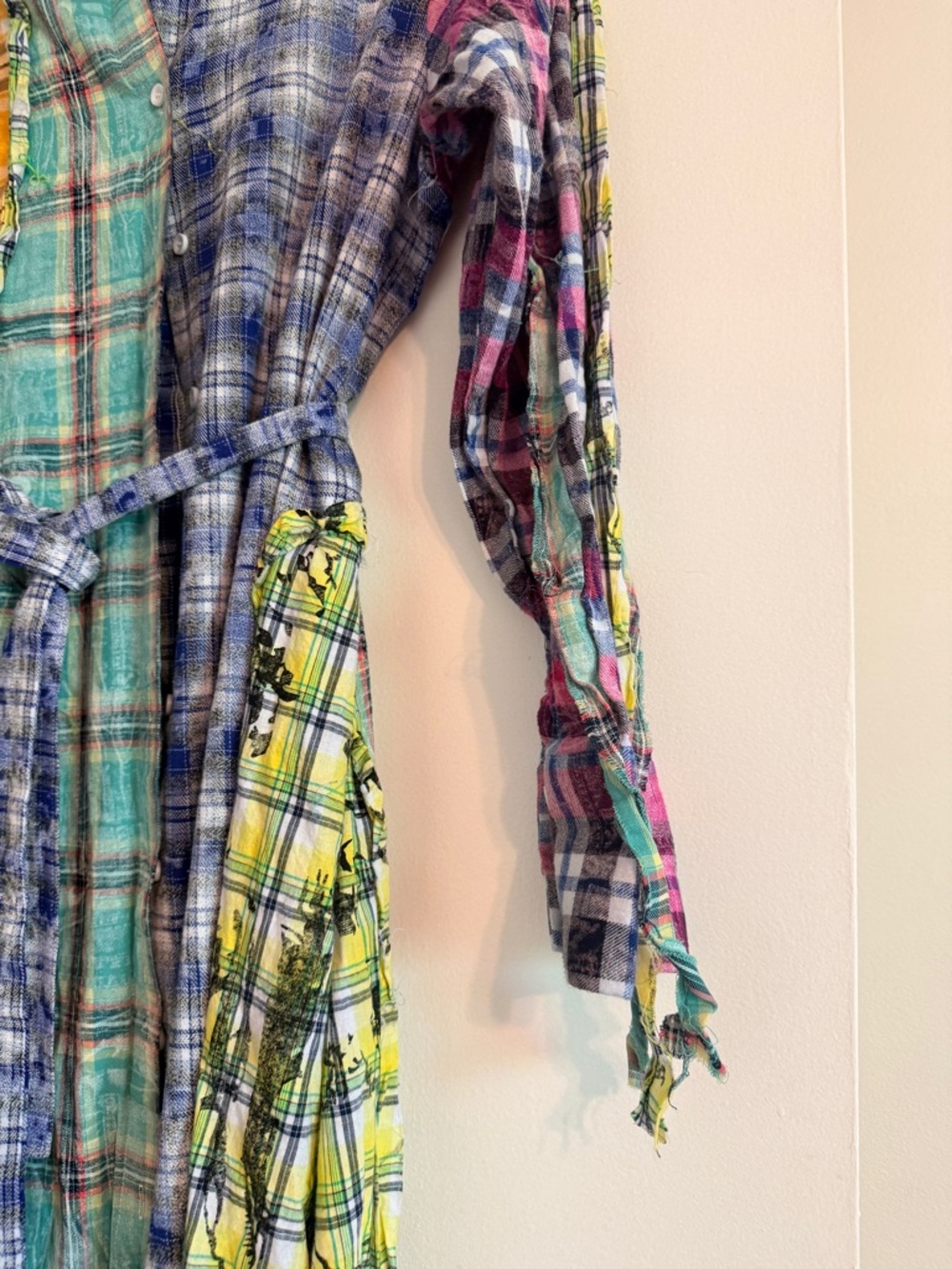 AKIRA Star Of The Show Plaid Maxi Dress SIZE: S/M - Picture 6 of 12